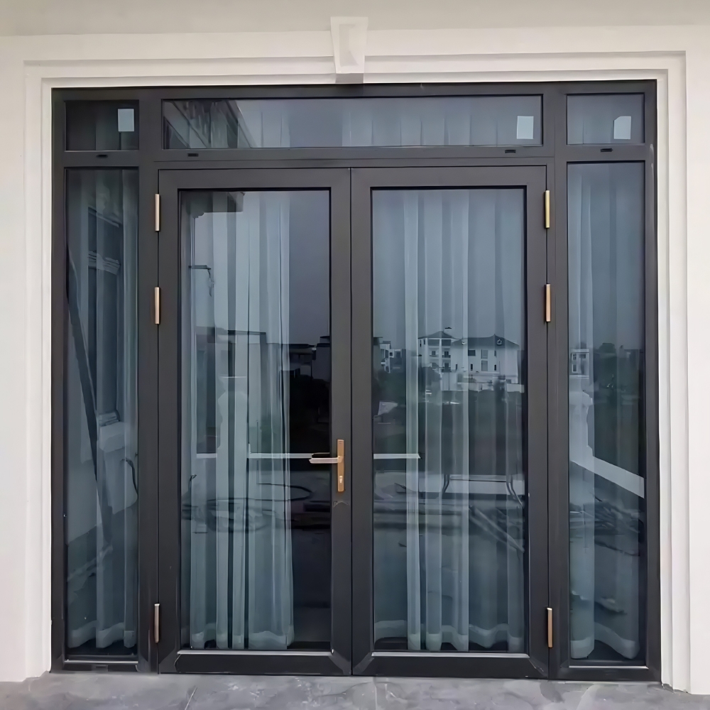 Cửa Nhôm Xingfa Cao Cấp 2 Cánh Hệ 55