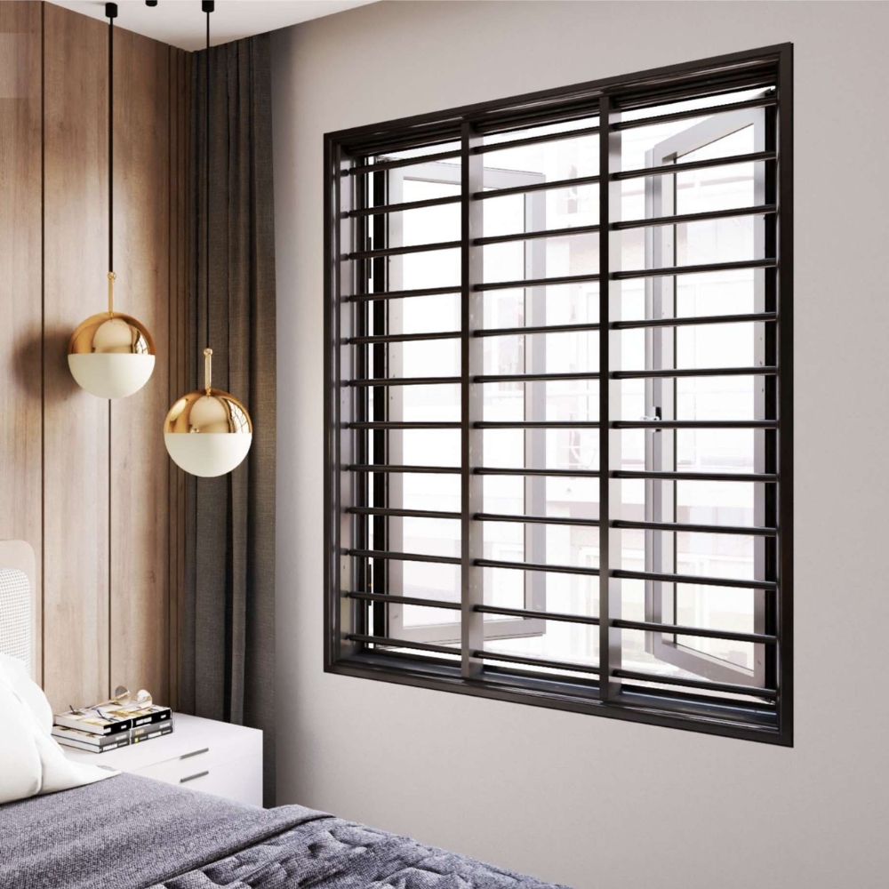 Cửa Nhôm Hệ Chấn Song HCS1