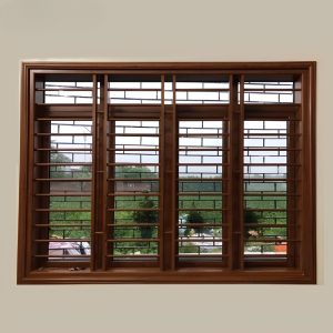 Cửa Nhôm Hệ Chấn Song HCS3